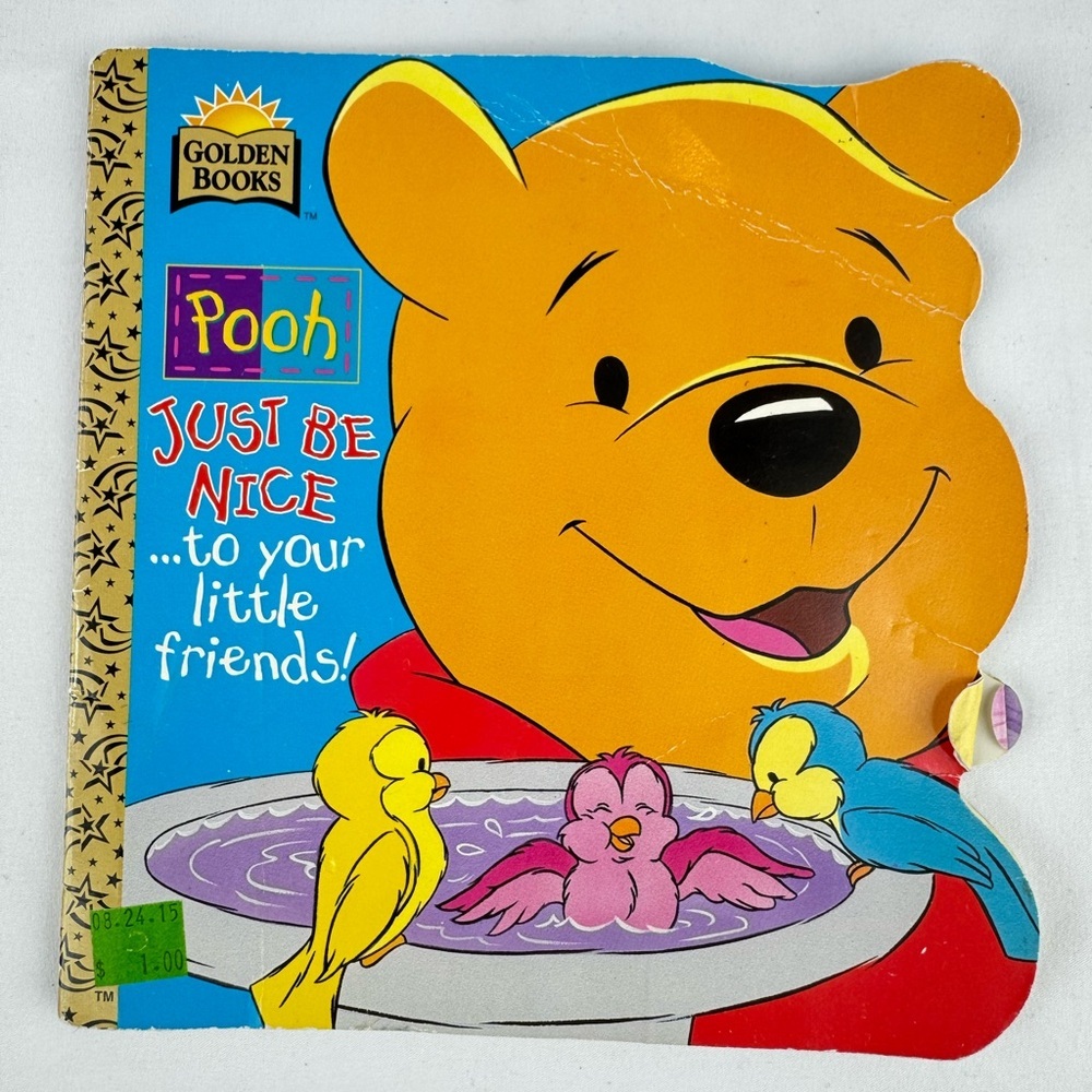 Vintage 1996 Little Golden Books Pooh Book